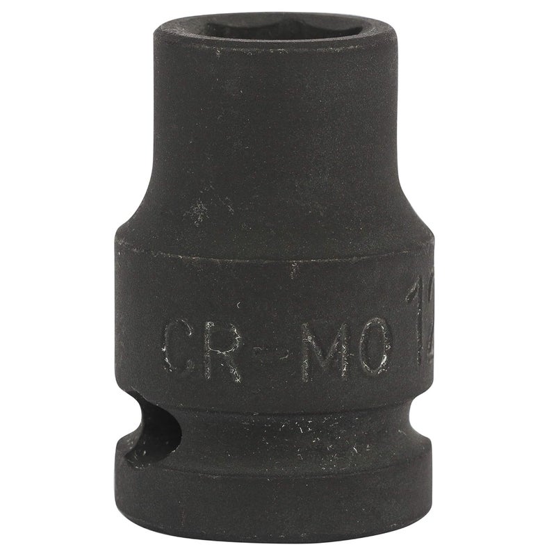 Stanley STANLEY STMT894398B ChromeMolybdenum Steel 6 Point Impact Socket 12 inch 12 mmBlack  - Image 2