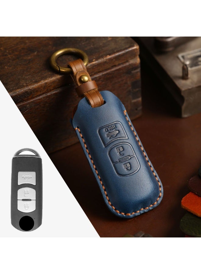 مازدا صناعة يدوية جلد حصان مجنون غطاء حماية مفتاح السيارة مناسبة لمازدا CX-5 Atenza CX-30 Axela CX-9car Key Shell Case - Image 1