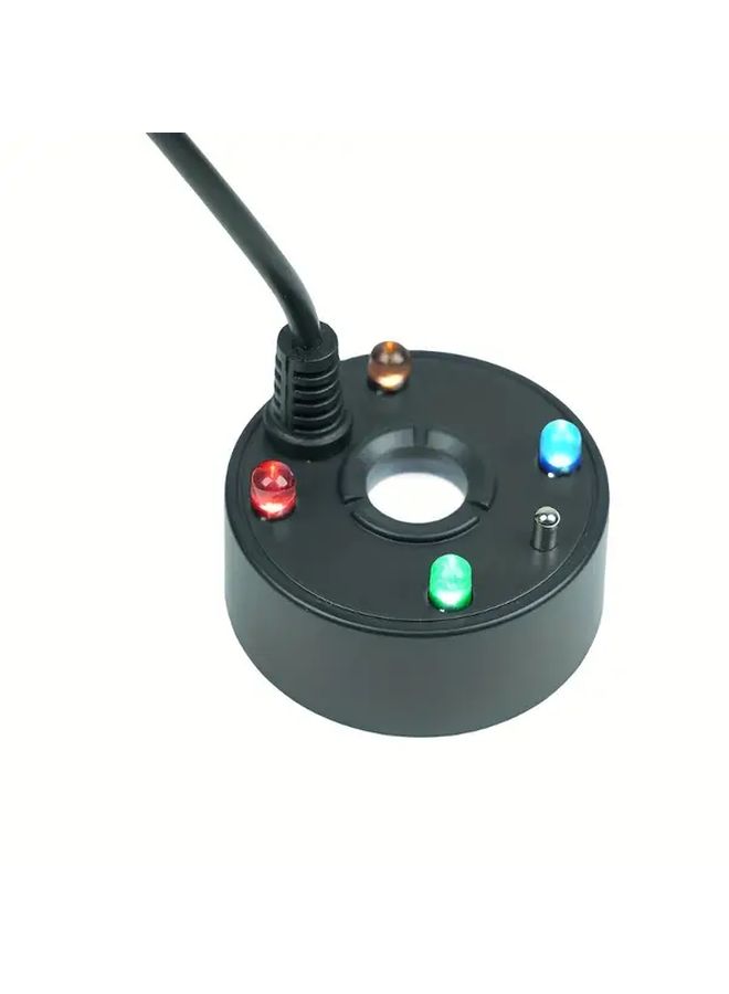 أسود المرذاذ مع ضوء USB متعدد الوظائف صانع الضباب لحوض السمكة بركة المرطب - Image 5