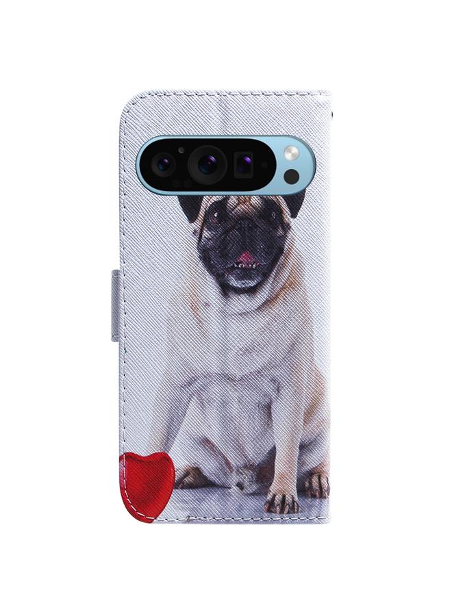 S-TOP Case For Google Pixel 9 Pro Coloured Drawing Flip Leather Phone Case - Image 4