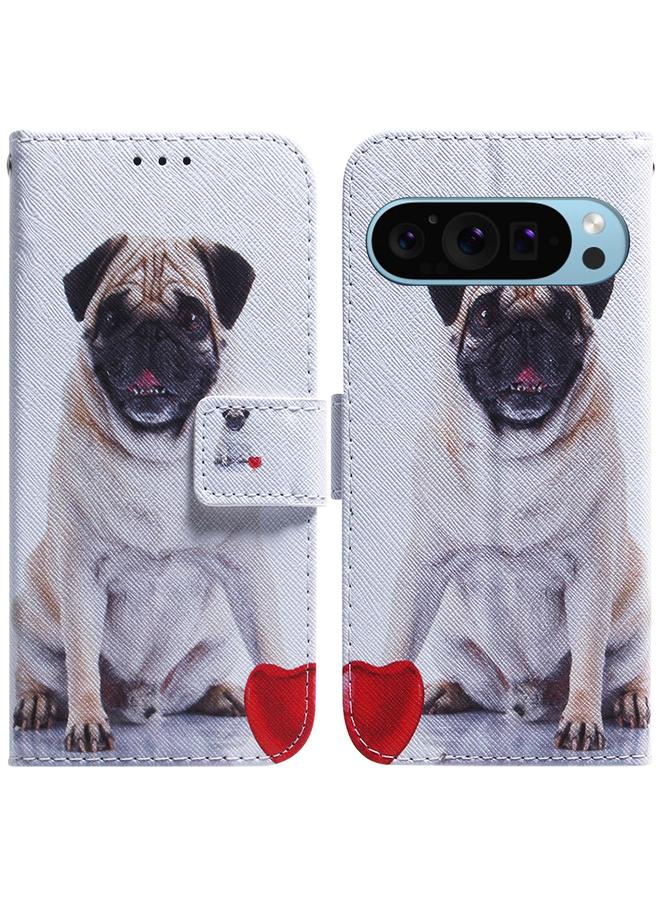 S-TOP Case For Google Pixel 9 Pro Coloured Drawing Flip Leather Phone Case - Image 1