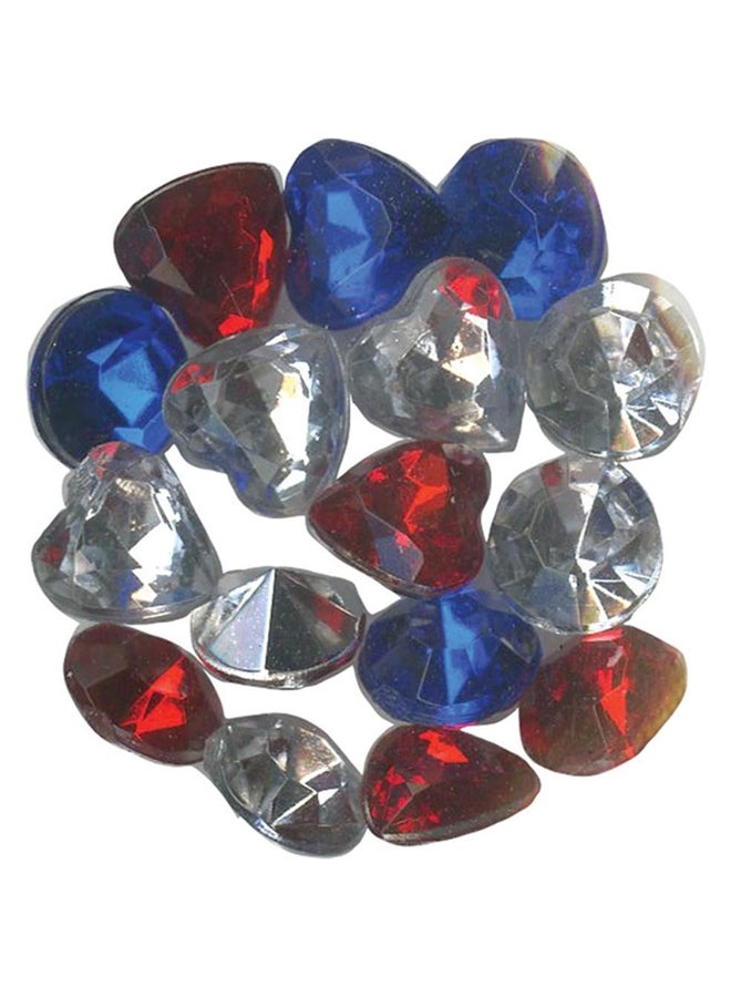Blue Moon Beads Acrylic Patriotic Pendant by Story Lockets, Assortment - Image 2