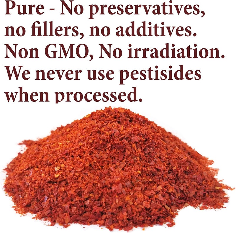 The Spice Way Premium Aleppo Pepper Ground - 4 oz Crushed Aleppo Pepper Flakes for Turkish and Mediterranean Cooking - Image 2