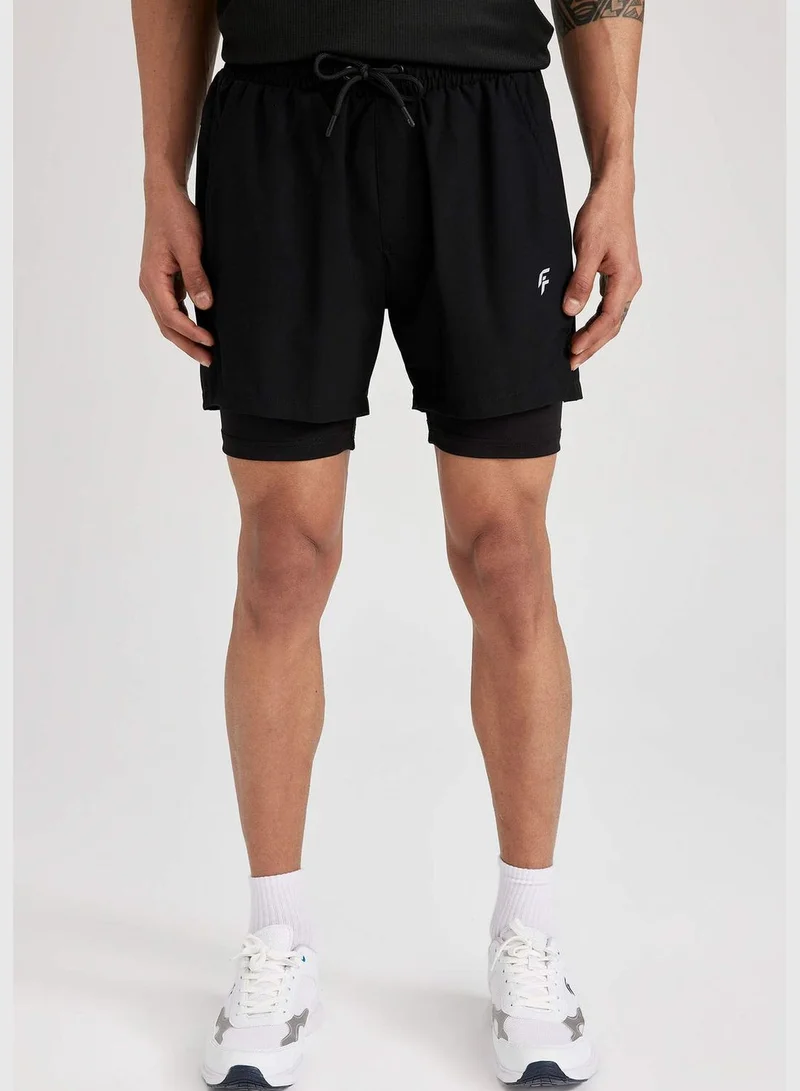 DeFacto Man Slim Fit Woven Bottom Woven Short