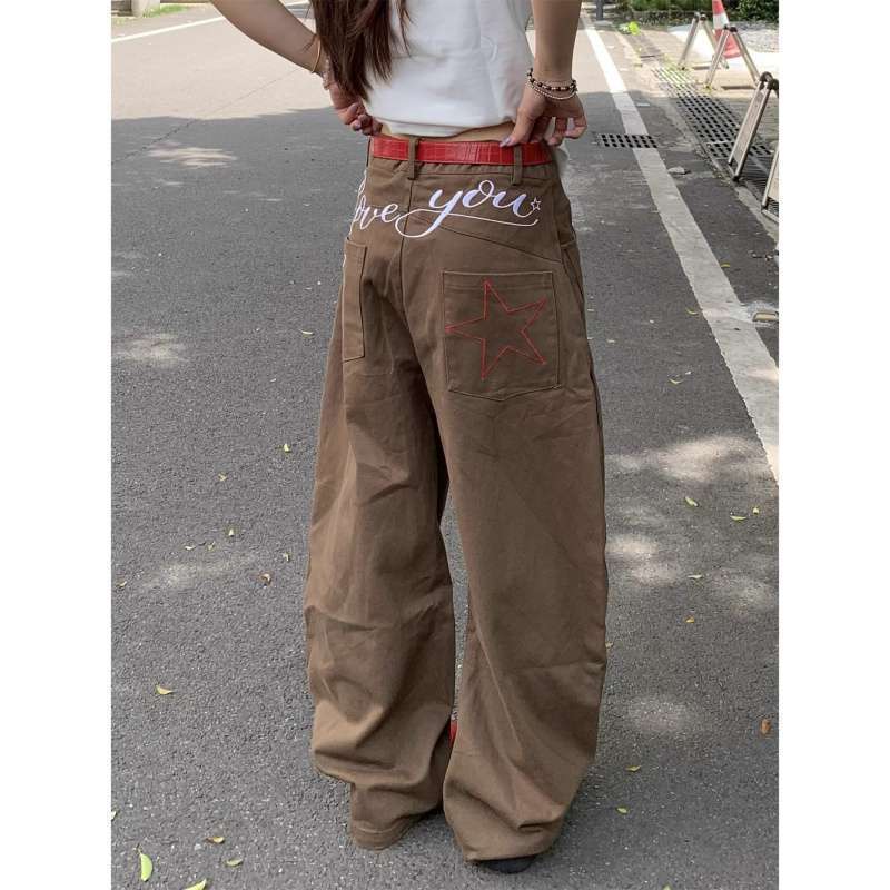 Unisex Classic Denim Jeans Loose Fit Daily Outdoor Wear - Image 2