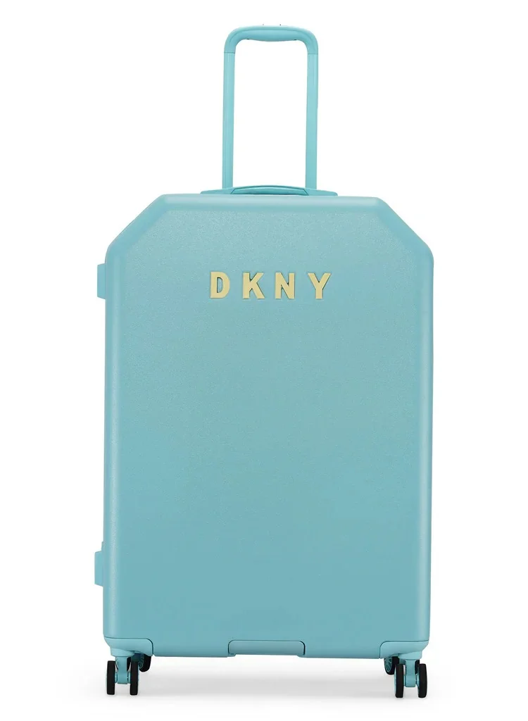 DKNY Allure Hardside Luggage on Wheels for Unisex | Ultra Lightweight ABS on with Spinner Wheels 4 Color SEAFOAM