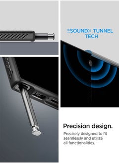 Spigen غطاء حماية ليكويد اير لهاتف سامسونج جالاكسي S23 الترا - أسود مطفي  - Image 5