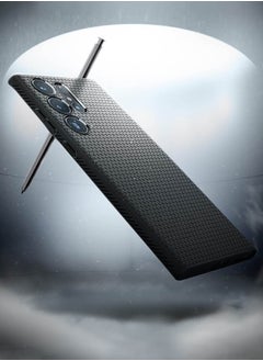 Spigen غطاء حماية ليكويد اير لهاتف سامسونج جالاكسي S23 الترا - أسود مطفي  - Image 2