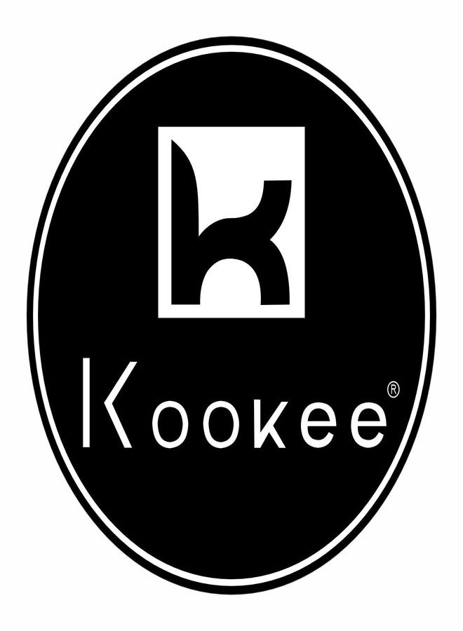 Kookee Plastic Airtight Food Storage Container with Lid for Kitchen, Set of 4, Used for storing all Foods, Fruits, Snacks, Salad, Dryfruits - Round (10692) - Image 2