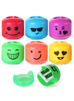 Pencil Sharpener, Smiley Sharpener 6 Pack, Pencil Sharpener Kids, Pencil Sharpener For Colored Pencils, Sharpener, Pencil Sharpeners, Pencil Sharpener Manual, Colored Pencil Sharpener