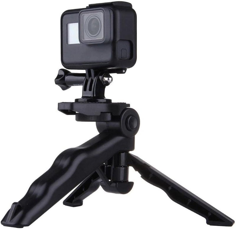 HOLD UP Photography Mobile Holder Mini Tripod Camera Stand with Horizontal & Vertical Rotation | for Vlogging, Video Shooting, YouTube etc Compatible with All Mobile Phones, Action GoPro Cameras DSLR - Image 2