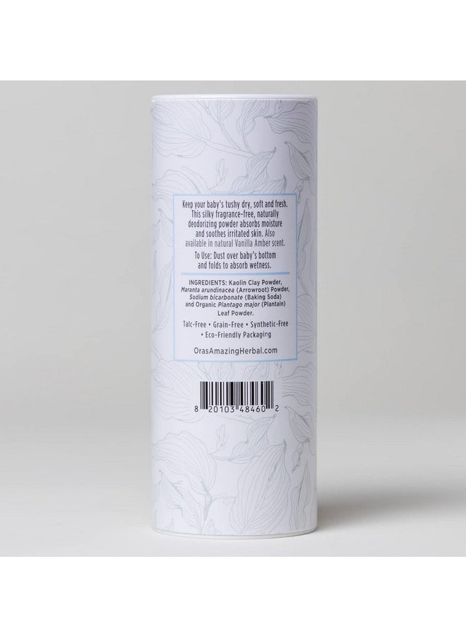Ora's Amazing Herbal - Talc Free Baby Powder, Cornstarch Free Baby Powder, Unscented Fragrance Free Powder, Arrowroot Baby Powder, Talcfree Baby Powder, Ora’S Amazing Herbal - Image 1