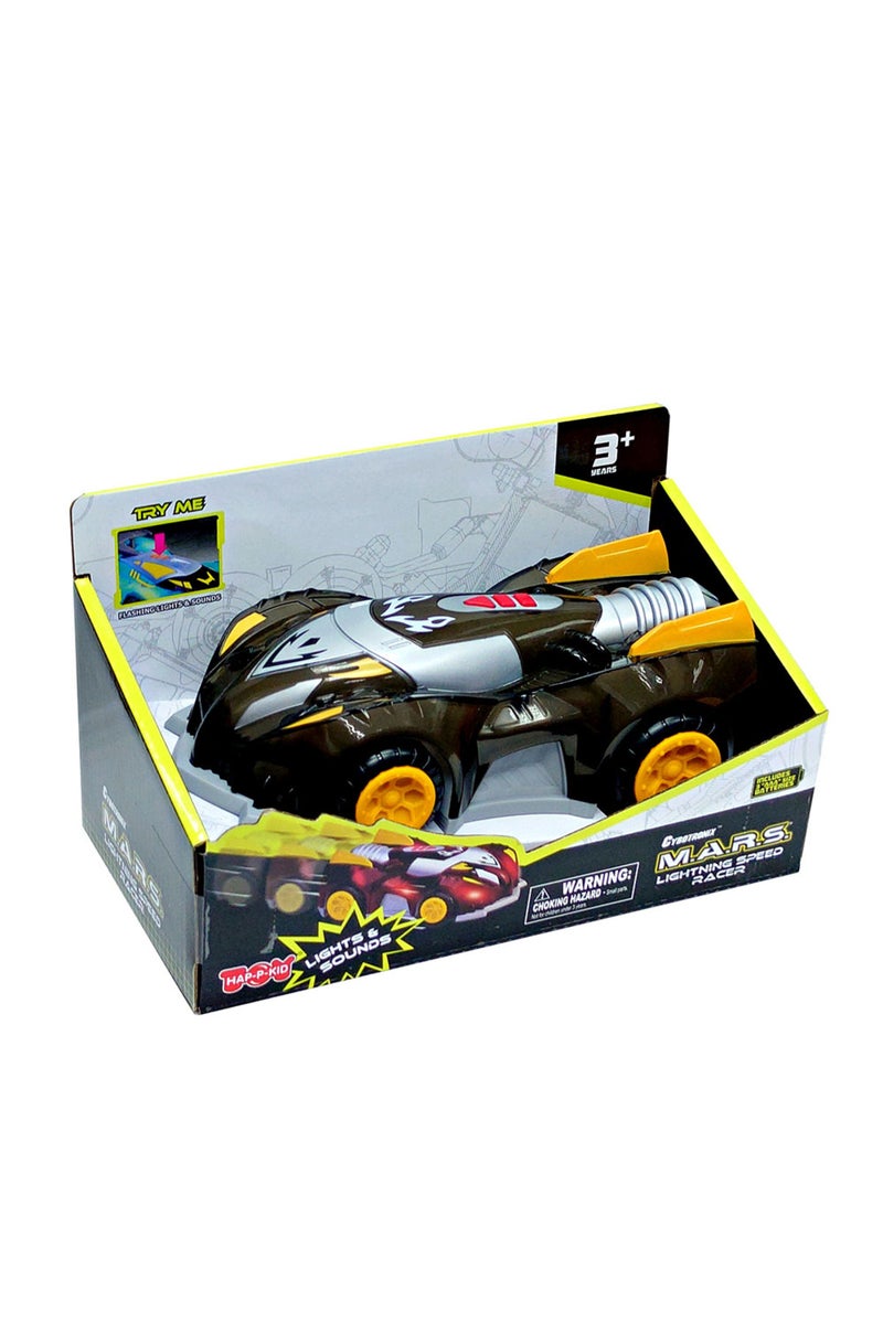 Little Learners M.A.R.S. Lightning Speed Racer - 7.5” (19cm) Motorized Vehicle with Electronic Lights and Sounds - Image 1