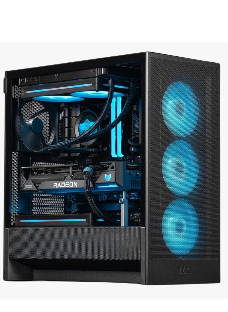 NANOTECH - Satoshi Gaming PC - AMD Ryzen 9 9900X AM5 Processor, 12 Cores & 24 Threads, DDR5 32GB (2*16) 6000MHz Ram, Nvidia RTX 4070 Super OC Edition 12GB GDDR6X Graphics Card, 2TB NVMe M.2 SSD, 3 Fan AIO Liquid Cooler, 750W 80 Plus Power Supply, Windows 11 Pro | Wi-Fi - Image 1