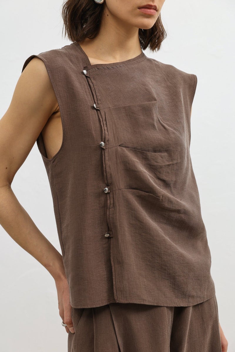 Antioch Women's Button-Down Top with Lyocell Blend - Image 4
