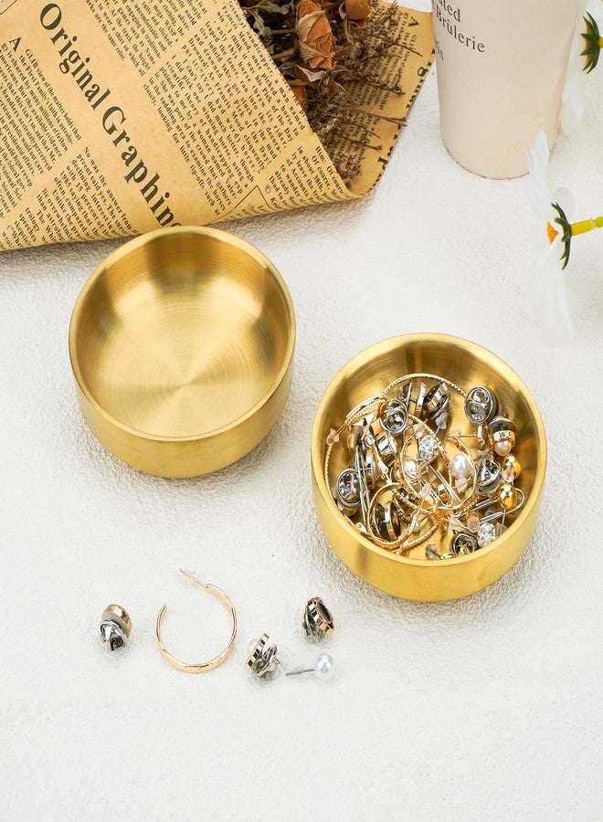 GXZNBC Ring Holder, Jewelry Tray, Gold Small Jewelry Dish for Women and Men, Valentines Day Gifts Trinket Holder - Image 3