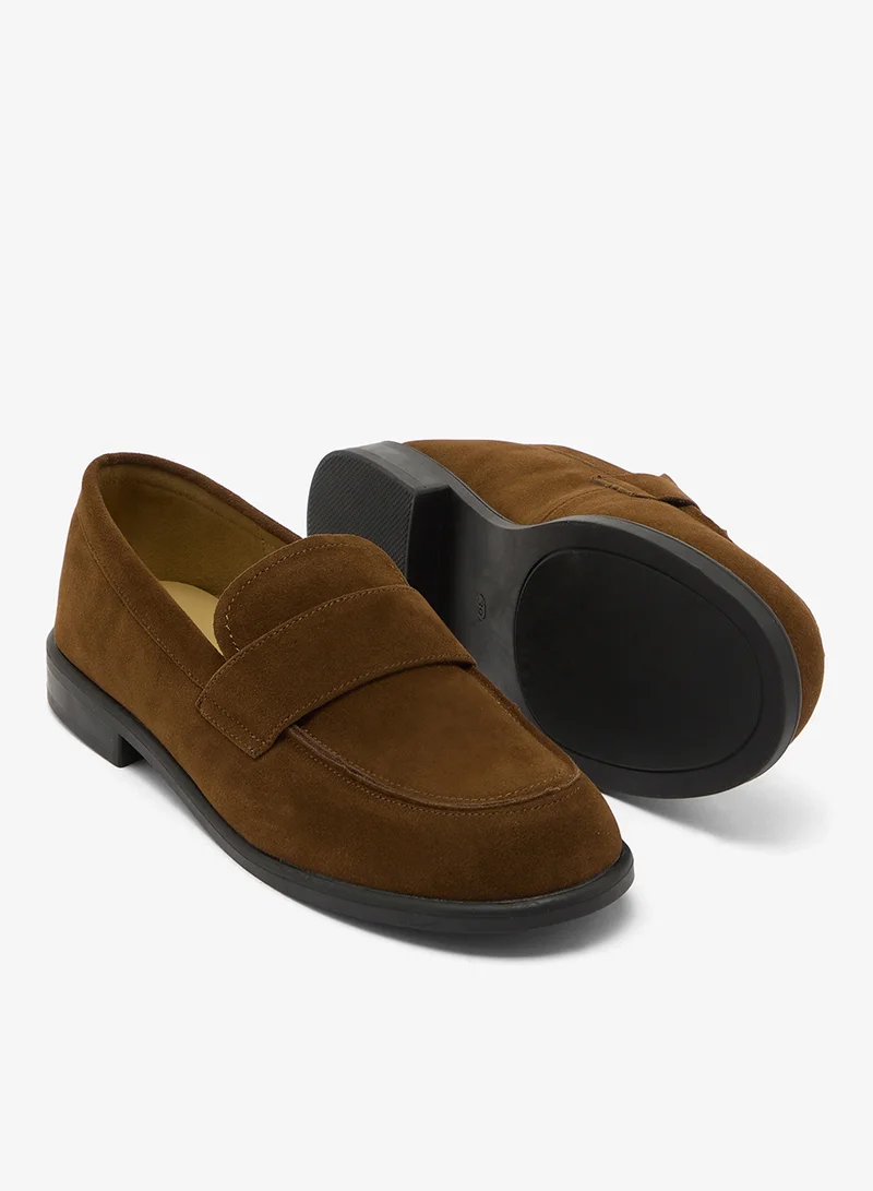 ELLA Classic Suede Formal Slip Ons