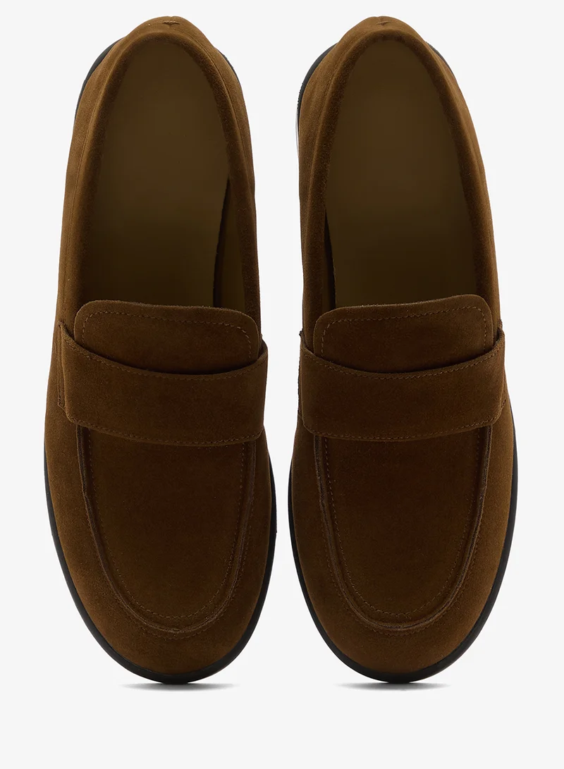 ELLA Classic Suede Formal Slip Ons