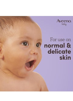 Aveeno Baby Calming and Comfort Bedtime Bath and Wash for Delicate Skin Natural Oat Extract and Gentle Lavender Scent 250 ml  - Image 4