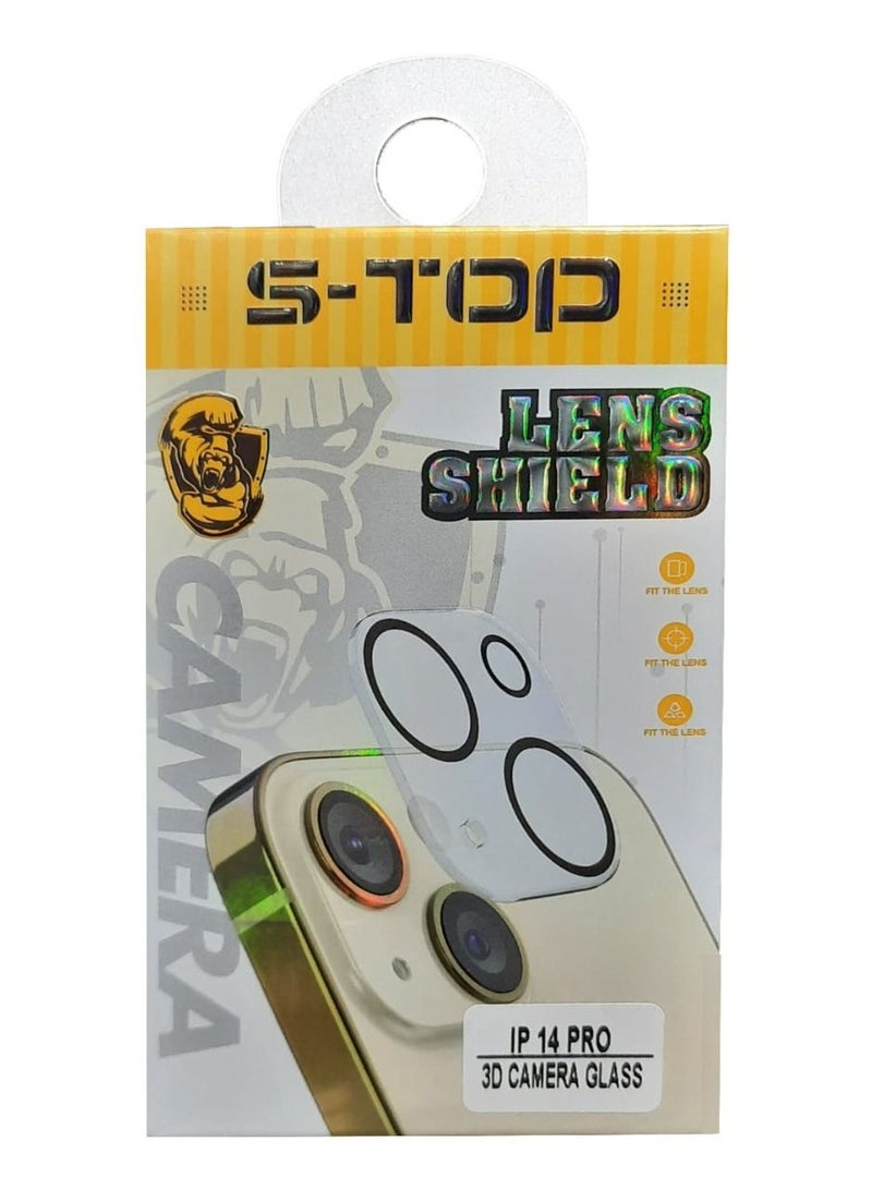 S-TOP Camera Lens Protector Glass for iphone 14 Pro clear - Image 2