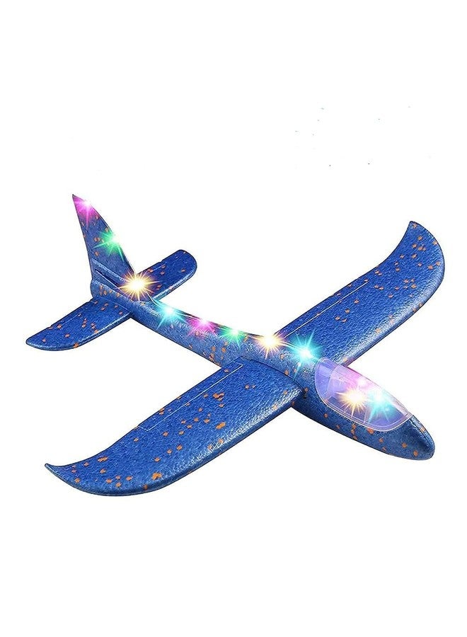Keshal Kids Toys Hand Throw Flying Glider Planes Foam Aeroplane Model Party Bag Fillers Flying Glider Plane Toys for Kids Game (Pack of 1-pic) Multi Color(Light) - Image 1