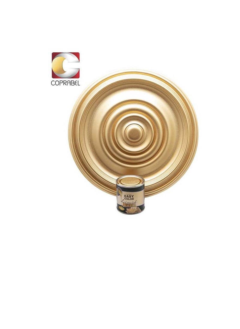 Coprabel Easy Color Liquid Gold 910 Paint - 125ml  - Image 3