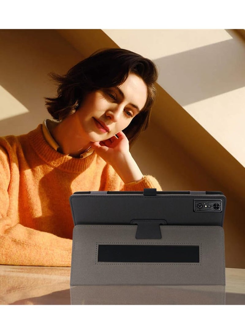 general Compatible with ZTE Nubia RedMagic Gaming Pad Pro 10.9-INCH Tablet case, Full Coverage Ultra Slim PU Leather Cover Case Folding Stand Cover Protective Tablet Cover - Image 3