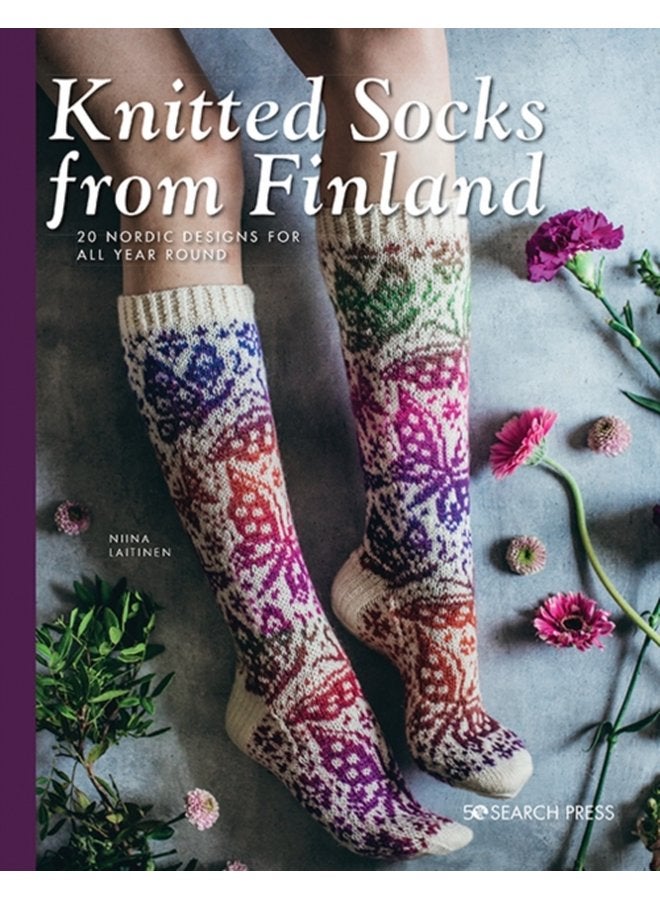 Knitted Socks from Finland 20 Nordic Designs for All Year Round - Paperback