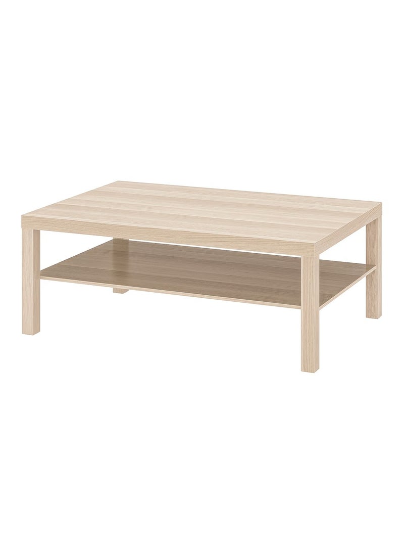 Generic Lack Coffee Table, Centre Table Stained oak effect 118x78 cm  - Image 1