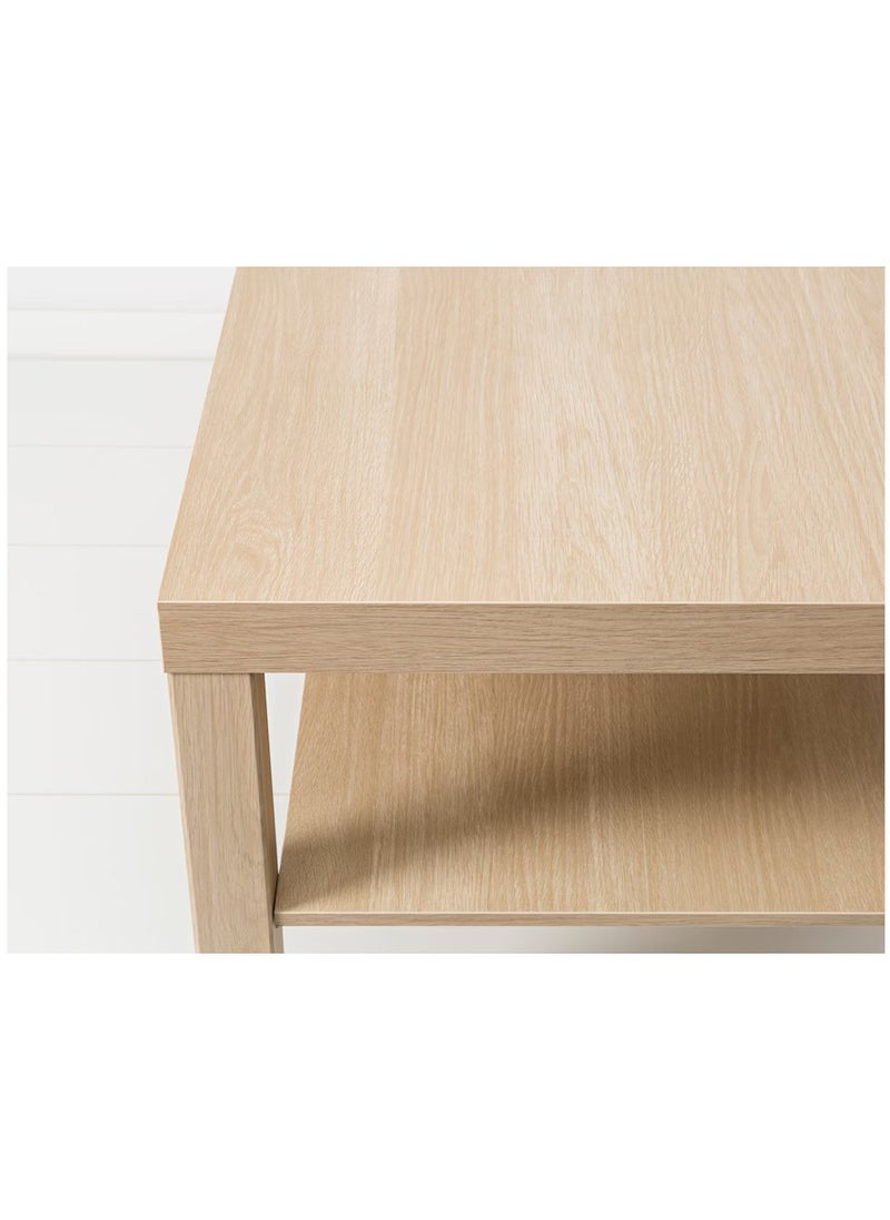 Generic Lack Coffee Table, Centre Table Stained oak effect 118x78 cm  - Image 4
