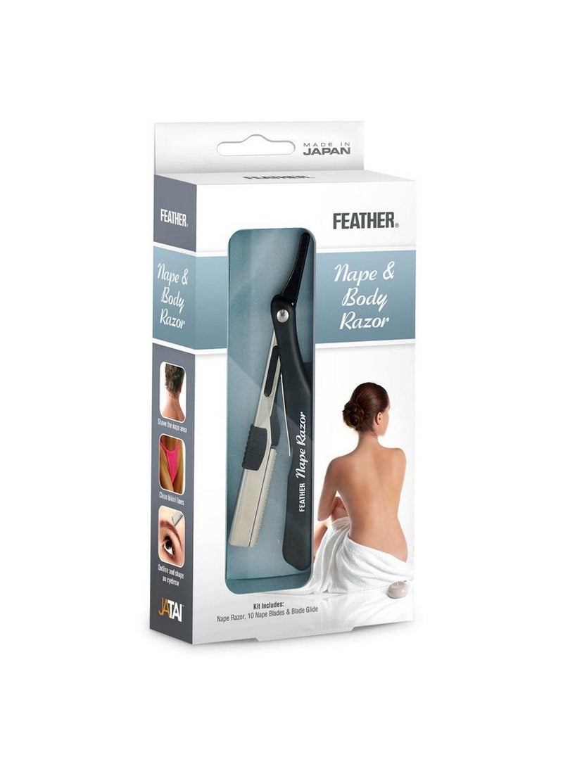 Feather Feather Nape and Body Razor Kit 
