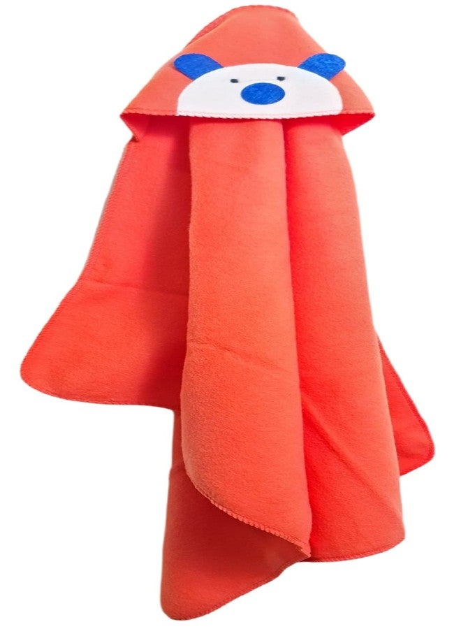 First Kick مجموعة بطانيات الأطفال حديثي الولادة من فيرست كيك، عبوة من 3 بطانيات بألوان قوس قزح، مناسبة للأطفال الرضع من الجنسين، بألوان الخوخ والأزرق والبرتقالي. - Image 4