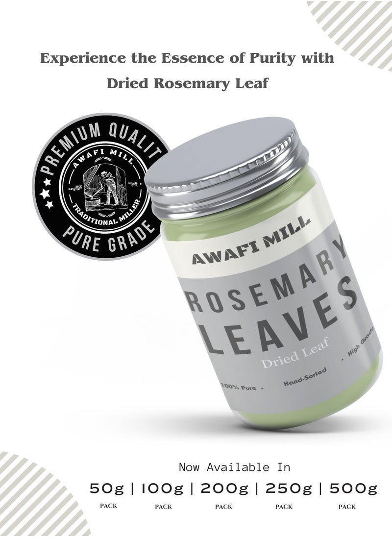 Awafi Mill Dried Rosemary Leaves - Premium Quality - Aromatic Herb for Cooking - Rich in Flavor  - Image 4