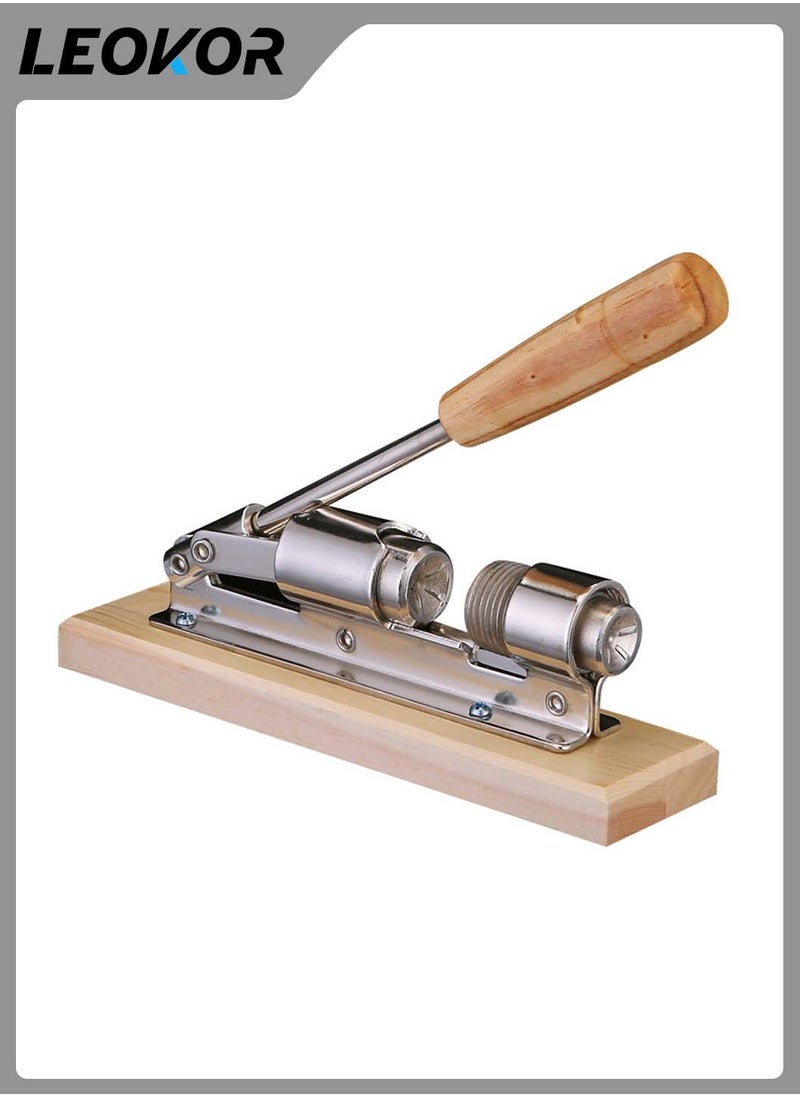 LEOKOR - Adjustable Distance Manual Stainless Steel Mechanical Nut Cracker - Image 1