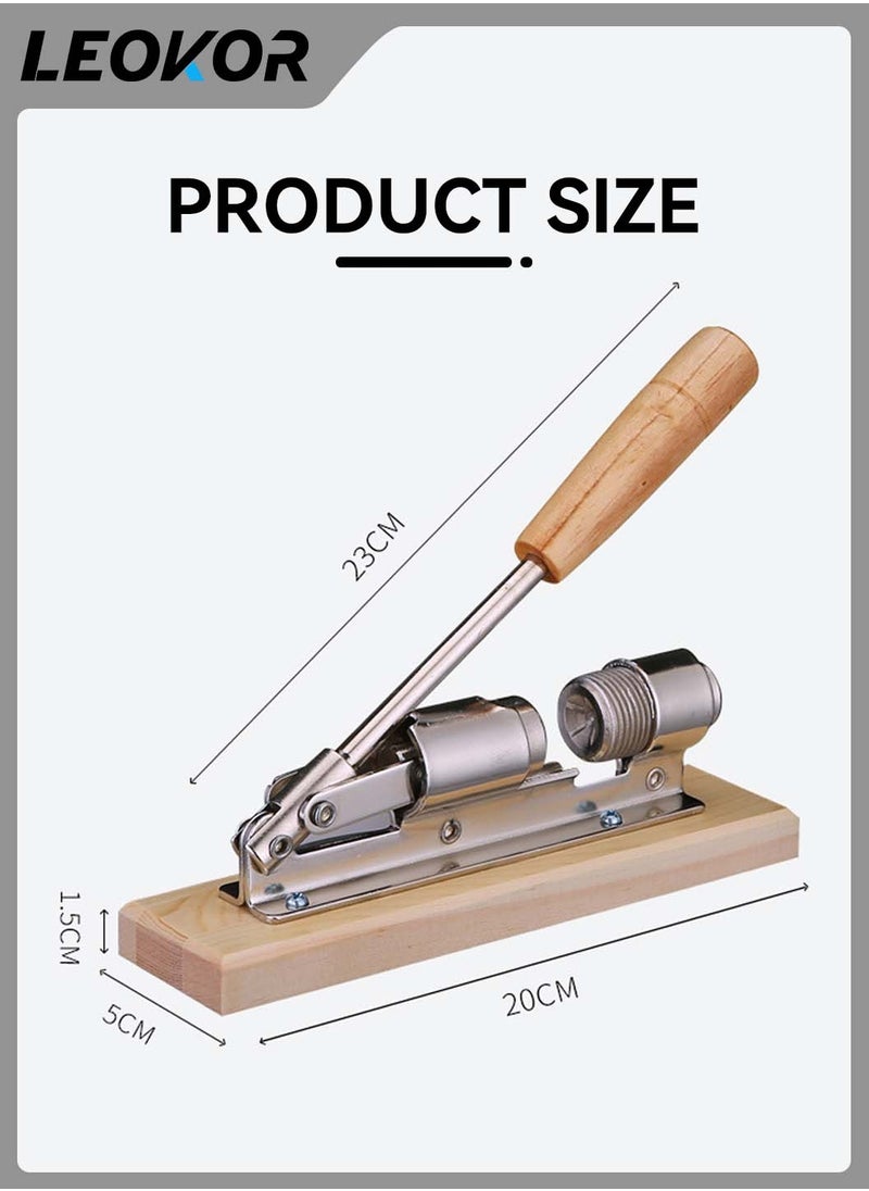LEOKOR - Adjustable Distance Manual Stainless Steel Mechanical Nut Cracker - Image 1