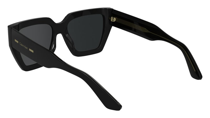 CALVIN KLEIN Full Rim Acetate Calvin Klein Sun Ck24533S N 5120 (001) Black - Image 2