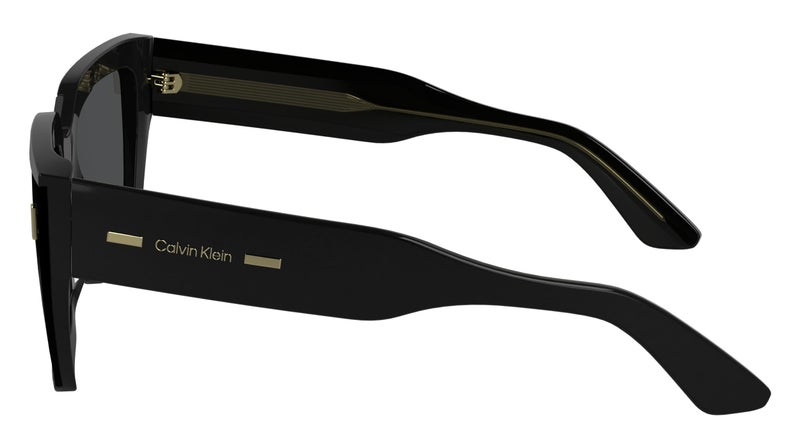 CALVIN KLEIN Full Rim Acetate Calvin Klein Sun Ck24533S N 5120 (001) Black - Image 1
