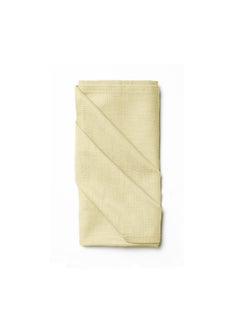 LuxHome Reusable Cloth Dinner Napkins – Pack of 6, 40 x 40 cm – Elegant Fabric Table Napkins for Dining, Events, Weddings, and Home Décor, Light Butter  - Image 2