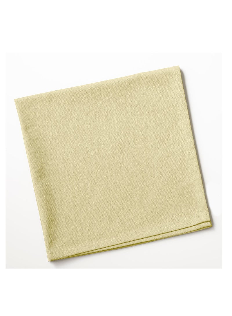 LuxHome Reusable Cloth Dinner Napkins – Pack of 6, 40 x 40 cm – Elegant Fabric Table Napkins for Dining, Events, Weddings, and Home Décor, Light Butter  - Image 1