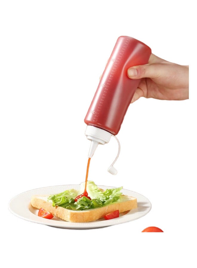 BAIJIE Squeeze Bottles, Set Of 4, Condiment Bottles For Syrup, Jam, Tomato Salad, Honey, Squeeze Bottles For Sauces And Jams - Image 2