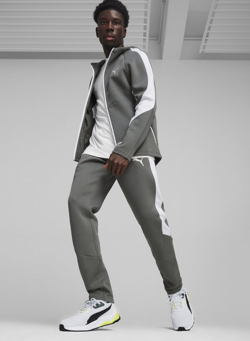 PUMA EVOSTRIPE Mens Grey Sweatpants - Image 4