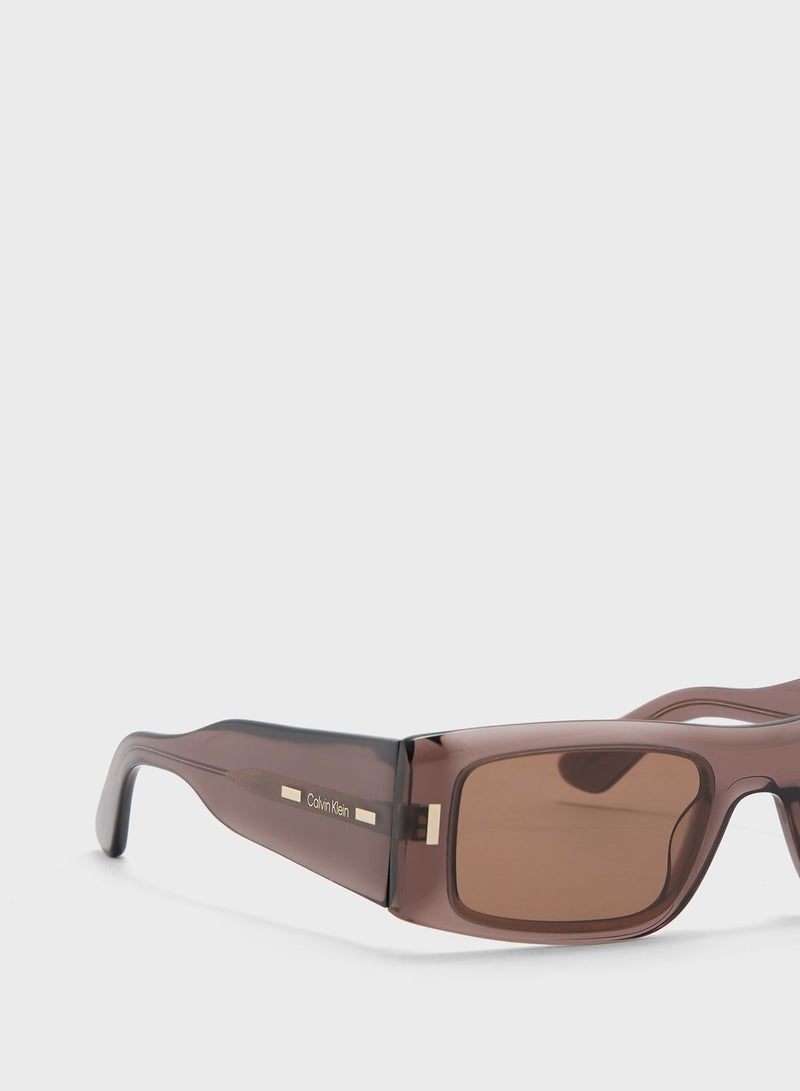 كالفن كلاين نظارة شمسية بإطار مربع - Image 4