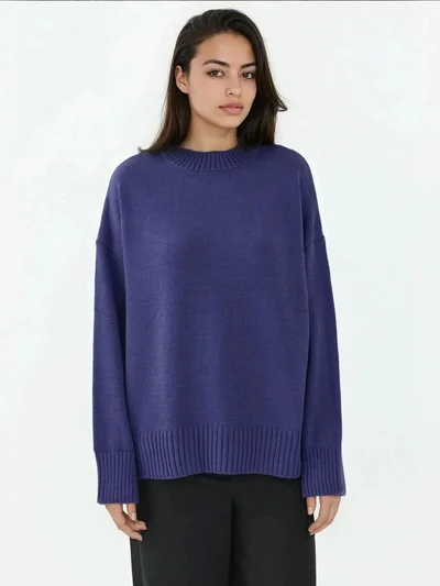 HICCUP Crew Neck Cozy Sweater
