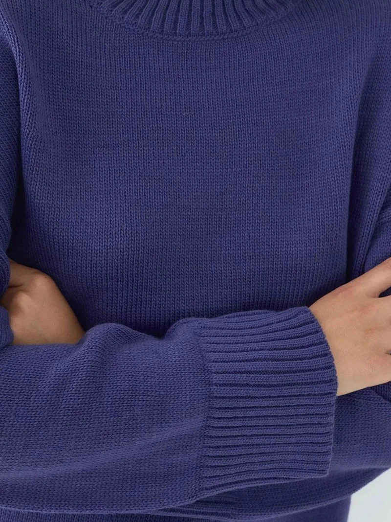 HICCUP Crew Neck Cozy Sweater