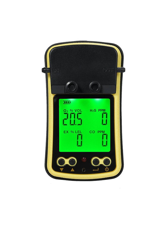SMART SENSOR AS8900 4 in 1 Combustible Gas Detector Analyzer Handheld Multi-Gas Monitor Gas Detector O₂ CO H₂S Analyzer Explosion-Proof  - Image 5