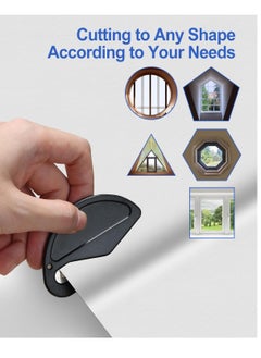 RATSAW Self-Adhesive Portable Blackout Curtains for Bedroom Nursery Loft Travel RV Car Length 1 M Width 1.45 M  - Image 3