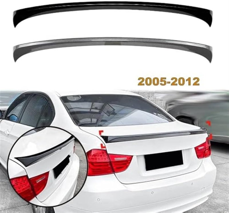 QASULER Rear Bumper Spoiler for BMW 3 Series E90 - Image 3