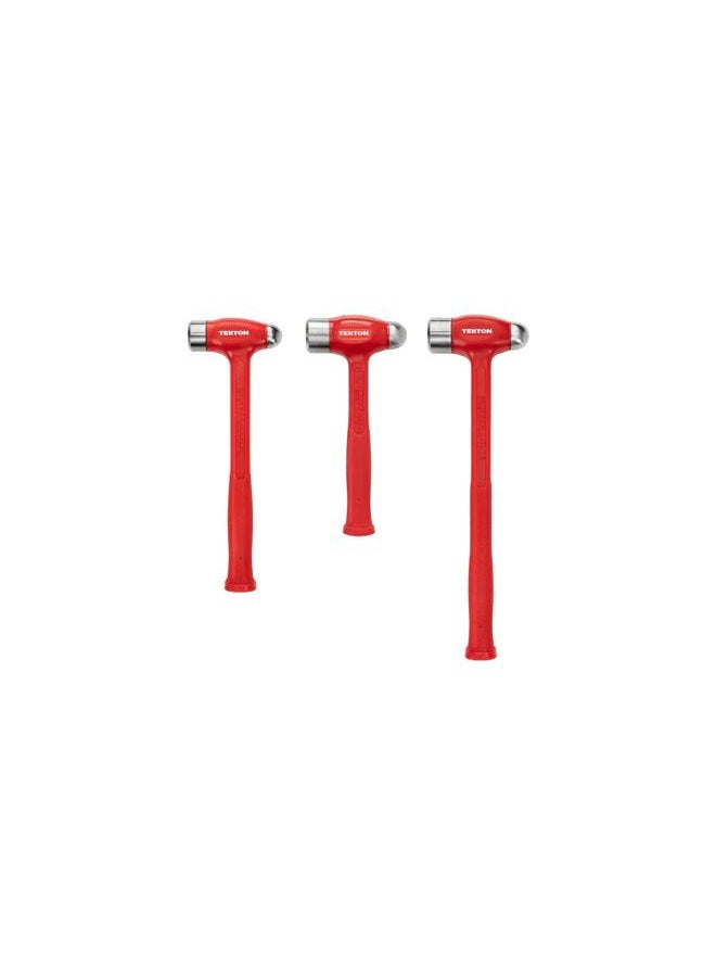 Tekton Ball Peen Dead Blow Hammer Set, 3-Piece (36, 43, 50 oz.) | HDB95002 - Image 1