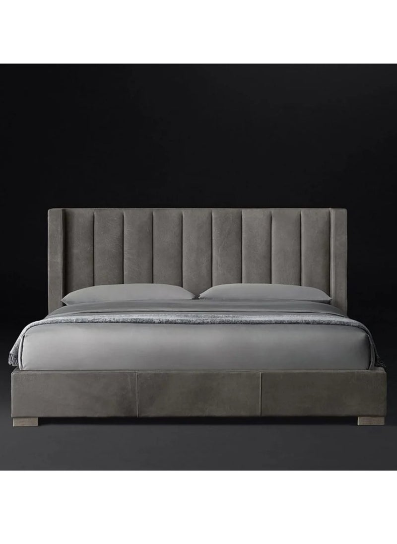 Generic Double bed 160 cm Classic home  - Image 3