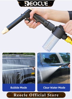 REOCLE Pressure Washer Gun Set High Power Washer Gun Extendable Washer Sprayer Pressure Washer Adapter Set Quick Connect Kit for Wash Cars & Wash Floors & Water Plants  - Image 4